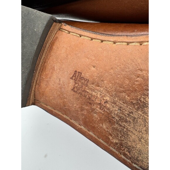 Allen Edmonds Woodstock Kiltie Loafer Cognac Brown Slip On Shoes Mens 10D USA main image 5